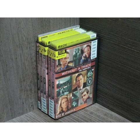 DVD WITHOUT A TRACE FBI 失踪者を追え！ シーズン2 全12巻 ※ケース無し発...