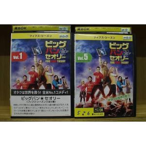 DVD ビッグバンセオリー フィフス シーズン5 全6巻 ※ジャケット多数欠品 ※ケース無し発送 レ...