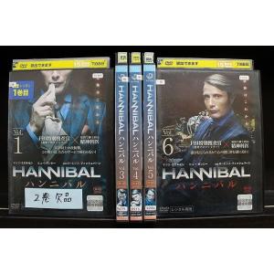 DVD HANNIBAL ハンニバル シーズン1　1〜6巻(2巻欠品) 計5本set ※ケース無し発送 レンタル落ち Z2A438