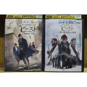 DVD ファンタスティックビーストと魔法使いの旅 + 黒い魔法使いの誕生 2本セット ※ケース無し発...