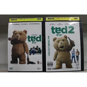 DVD テッド + テッド2　2本セット ted マーク・ウォールバーグ ※ケース無し発送 レンタル...