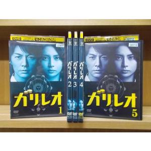 DVD ガリレオ 全5巻 福山雅治 柴咲コウ ※ケース無し発送 レンタル落ち ZI6731a