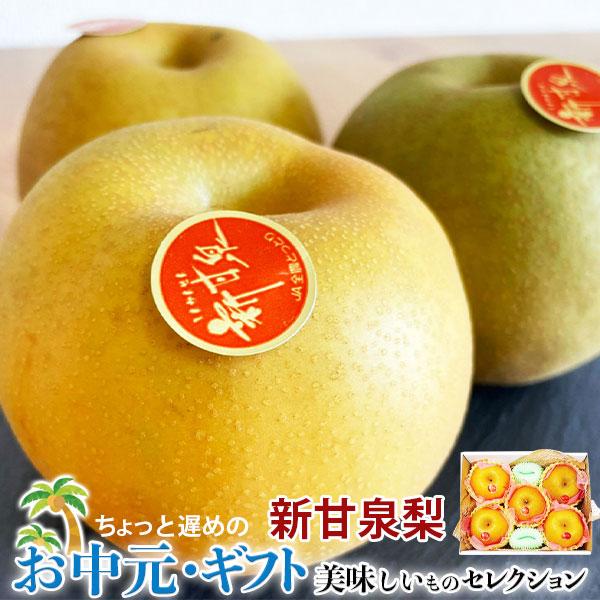 鳥取 新甘泉梨 秀品 化粧箱 大玉 4玉から6玉入 糖度14度前後 贈答用 しんかんせん鳥取県産ナシ...