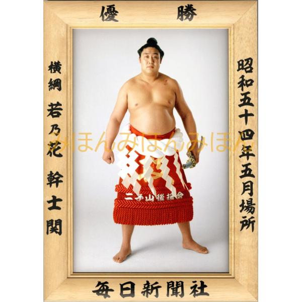 若乃花幹士関　優勝ミニ額 大相撲ミニ額 大相撲優勝額　昭和５４年５月場所 優勝 横綱 若乃花幹士関（...