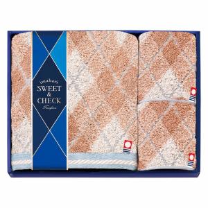 香典返し 30%OFF 今治スイート&チェックタオルセット SWC60250