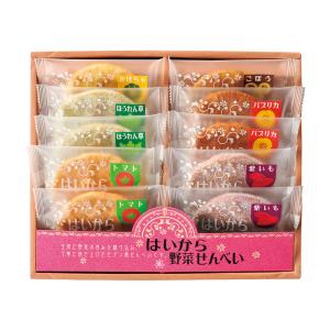 せんべい 米菓ギフト詰め合わせ はいから野菜せんべい 七越製菓 10022ご出産祝い お返し 結婚内祝い お中元 御中元 お歳暮 御歳暮 法事