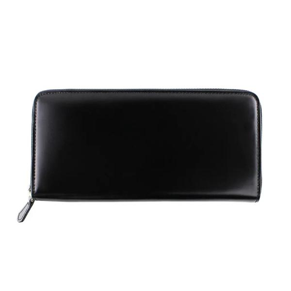 メンズ財布 ラウンドファスナー 長財布 コードバン GREDEER [ 財布 コイン 名刺入れ 名入...