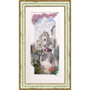 クリムトのキッス 高級 額絵 送料無料イタリア製 アンティーク調 前面