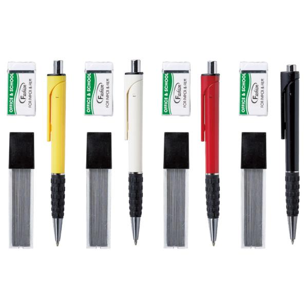 1個から注文可  シャープペンセットA（1P） SP160A (色・柄指定不可）  ノベルティグッズ...