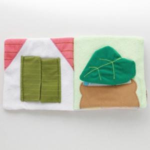 出産祝い となりのトトロ おでかけ 布絵本 爆...の詳細画像1