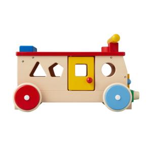 mikihouse パズルバス 木製 知育 日...の詳細画像1