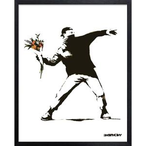 ( アートフレーム ) Banksy Molotov｜gift-only