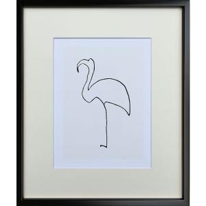 ( アートフレーム ) Pablo Picasso Le flamand rose(Silkscreen)｜gift-only