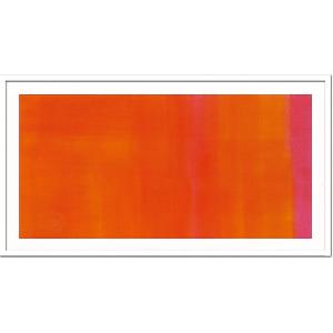 ( アートフレーム ) Susanne Atahli Orange-Magenta,2005(Silkscreen)｜gift-only