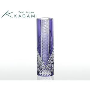 KAGAMI 江戸切子(カガミクリスタル)花瓶 花器 F304-1753 KAGAMI 江戸切子(カガミクリスタル)花瓶 花器 F304-1753