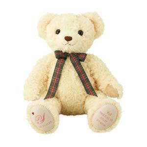 ハローネベア バニラクリーム  ウェイトドール/ウェイトベア/記念品/贈答品/ブライダル/結婚式/披露宴/ウェディング/送迎品/品番:kba136a