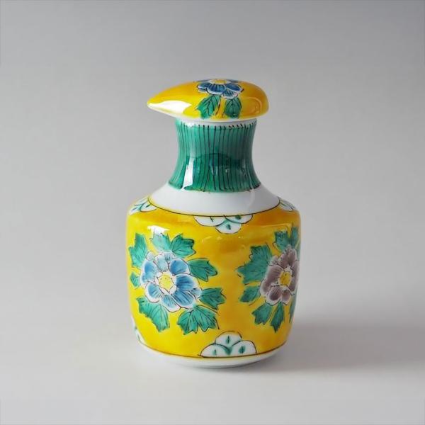 九谷焼醤油差し 小 吉田屋牡丹：美山窯 食卓小物 醤油差し 醤油入れ ギフト