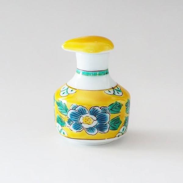 九谷焼 醤油差し 小 吉田屋牡丹：美山窯 食卓を彩る九谷焼