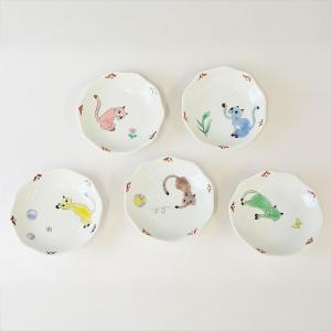 九谷焼 北斎 駿州江尻 5号飾皿：美山窯 葛飾北斎 浮世絵 九谷アート