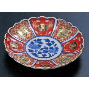 内祝い 角地紋 菊型小皿五客揃 古伊万里様式 林九郎窯 201 9066b550 送料込み価格 全ての Smartfin Biz