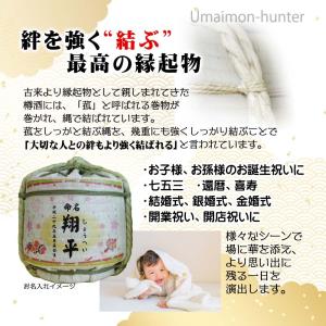 ☆お名入 純米酒 樽酒 還暦 出産内祝 内祝ギフト お返しギフト 日本酒ギフト オリジナルメッセージ・こも樽お酒・300ml【送料無料】江戸時代よりの老舗酒造｜オンリーワンギフト
