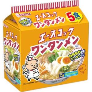 エースコック ワンタンメン 5食｜giftake-japan