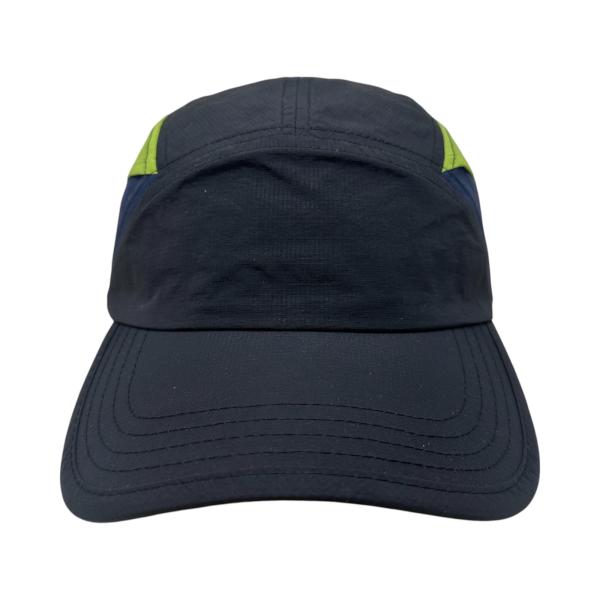 キャンパーキャップ 3色 ブラック グリーン ネイビー ジェットキャップ ランニング 登山 通気性 ...
