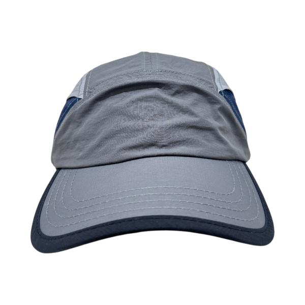キャンパーキャップ 3色 グレー ホワイト ネイビー ジェットキャップ ランニング 登山 通気性 帽...