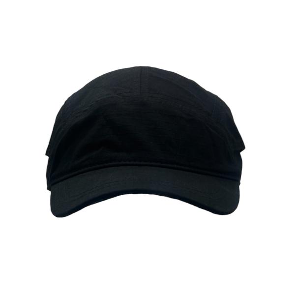 キャンパーキャップ ブラック ランニング 登山 通気性 帽子 アウトドアハット