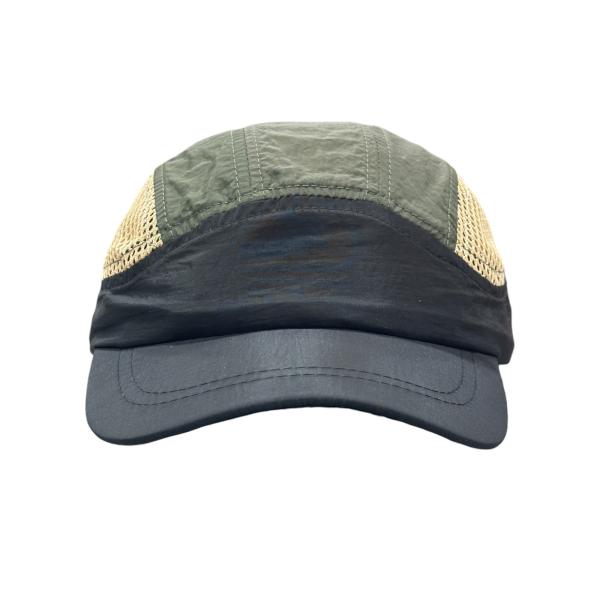 キャンパーキャップ オリーブグリーン グリーン ブラック ランニング 登山 通気性 帽子 アウトドア...
