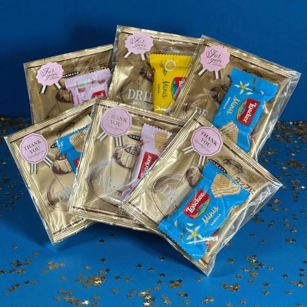 プチギフト 6袋セット コーヒー ウエハース 贈り物 お礼 退職 お菓子 お世話になりました 感謝 ...