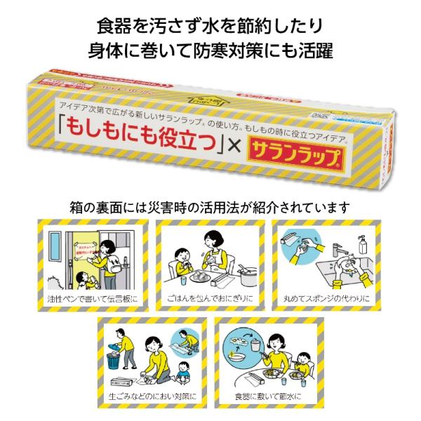 粗品 ノベルティ 景品 ギフト 記念品 敬老会 もしもにも役立つ×サランラップ22cm×15m 定価...