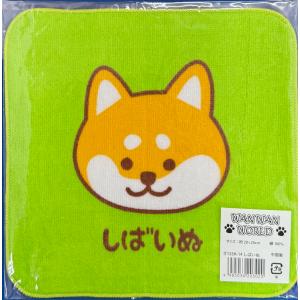 ワンワンワールドミニハンカチ しばいぬ inu...の詳細画像1