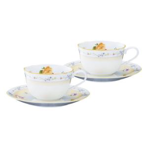 ノリタケ　シェールブラン　カップソーサー＆ディープボウルペア ノリタケ NORITAKE シェール ブラン カップ＆ソーサーペア 白い食器