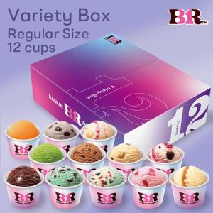 【サーティワン アイスクリーム】バラエティボックス レギュラー12コ入りギフト券