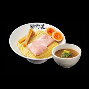 【鯛塩そば 灯花】濃厚魚介つけ麺味玉