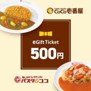 eギフトチケット 500円の商品画像