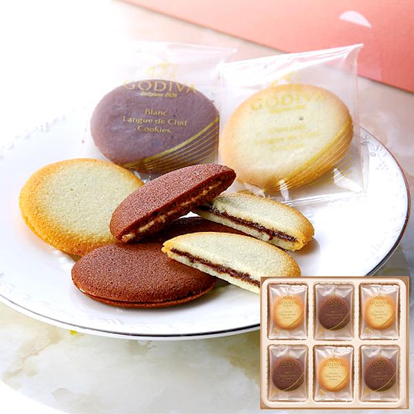 GODIVA ゴディバ ショコラ&amp;ブラン ラングドシャクッキーアソートメント 18枚 205549 ...