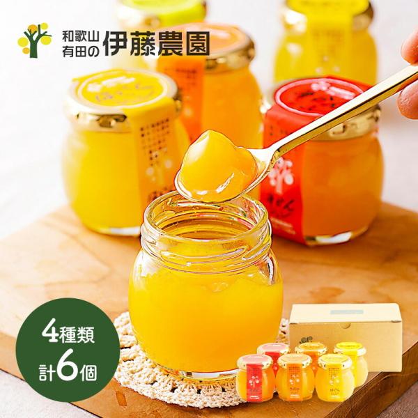 お歳暮 クリスマス 2025 和歌山 伊藤農園 ピュアフルーツ寒天ジュレ 90g 6個 みかん きよ...