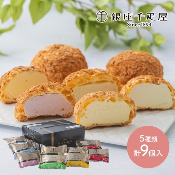 母の日 2026 千疋屋 アイス 銀座 千疋屋 銀座 プレミアム シューアイス 5種 9個 スイーツ...