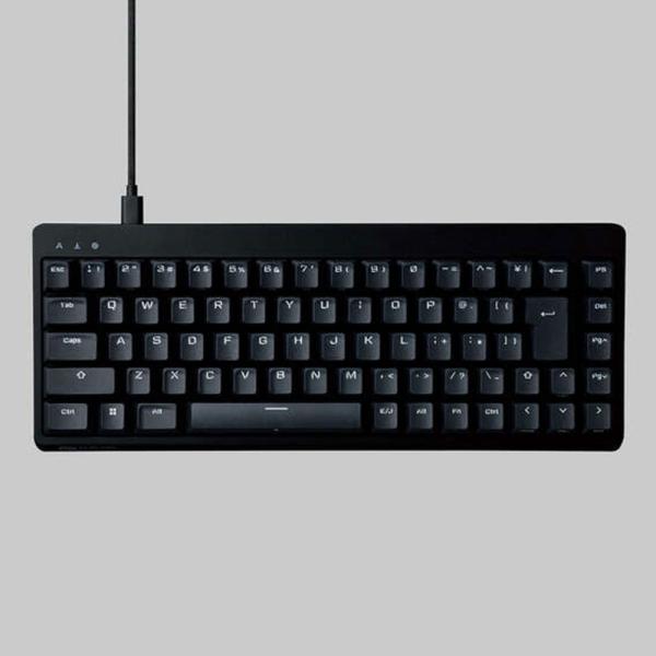 ゲーミングキーボード エレコム ELECOM V Custom 65% TK-VK200SBK ブラ...