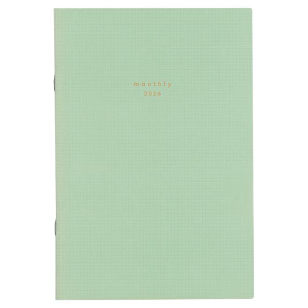 ダイゴー　2026年 ダイアリー　E8033  クリア  1ヶ月ブロック  2026 isshoni...