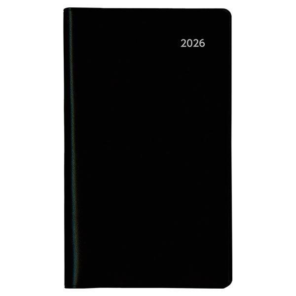 ダイゴー　2026年 ダイアリー　E8308  ブラック  1ヶ月横罫  2026 アポイント 文字...