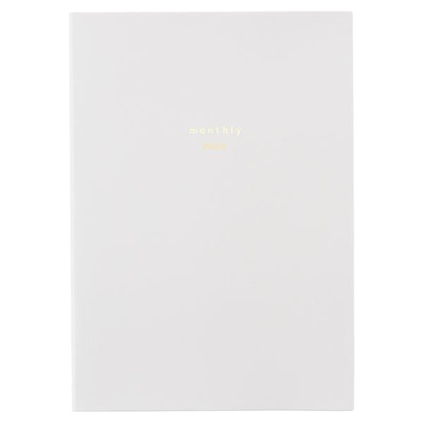 ダイゴー　2026年 ダイアリー　E8748  ホワイト  1ヶ月ブロック  2026 isshon...