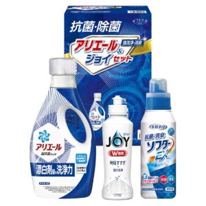 ギフト工房 抗菌除菌・アリエール＆ジョイセット ＜SAJ-20V＞ お中元 ギフト 夏ギフト 洗剤 洗濯用洗剤 食器用洗剤 ソフター ギフトセット ご挨拶 暑中見舞い｜giftplaza-online