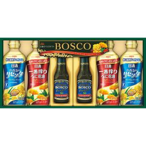 ボスコ プレミアムオリーブオイル&リセッタべに花油ギフト BMH-30N オイル 油 ギフト 贈り物 内祝 御祝 引出物 お返し 香典返し お中元 お歳暮