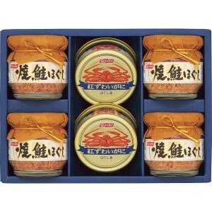 ニッスイ 水産缶&焼鮭瓶詰詰合せ SD-30E お中元 夏ギフト 贈り物 内祝 御祝 引出物 お返し 香典返し 御中元