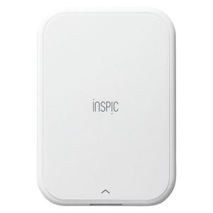 入学 新生活 春 応援 母の日 プレゼント 2026 送料無料 フォトプリンター キヤノン iNSPiC スマホ専用ミニフォトプリンター ホワイト