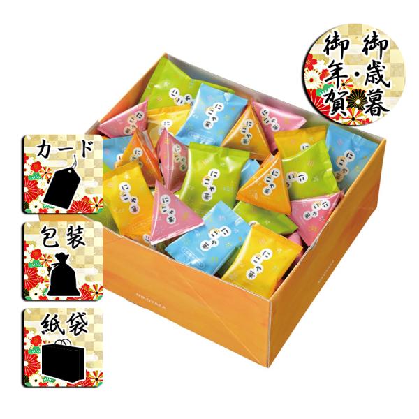 お歳暮 お年賀 柿の種亀田製菓 にこや菓 L お歳暮 お年賀 御歳暮 御年賀 ギフト 送料無料