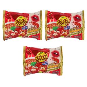 【3袋セット】ヤムヤム トムヤムクンラーメン(ク...の商品画像